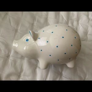 NWT Tiffany Piggy Bank - Blue